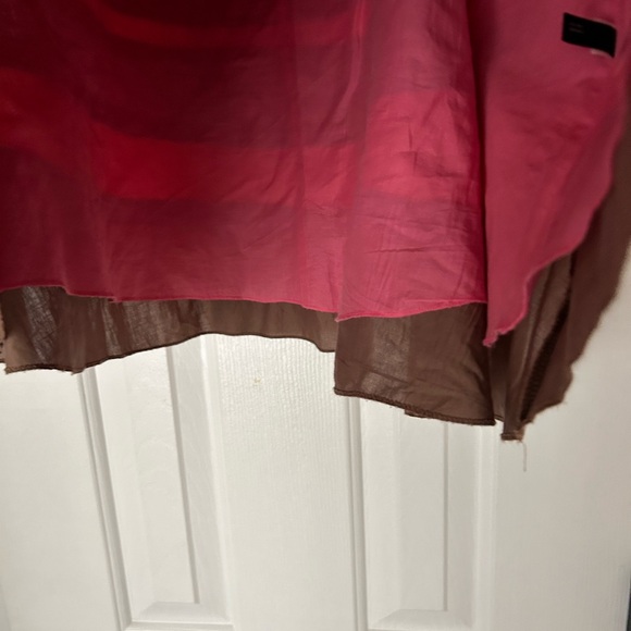 Multi-colored cotton skirt. - Picture 5 of 5